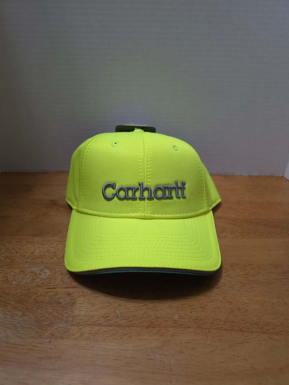 Carhartt Ball Cap High Visibility Yellow Embroidered Logo